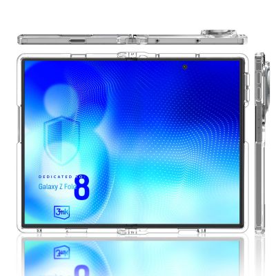 5. 3mk Armor Case for Samsung Galaxy Z Fold 8 Wide - Transparent
