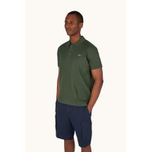 Paul&Shark men's polo shirt, olive cotton, 99311001-89 – classic, sporty elegance