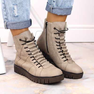 14. Rieker W RKR279A insulated ankle boots