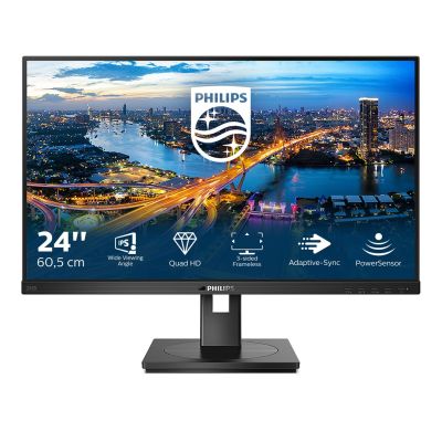 3. PHILIPS LED MONITOR 23.8" 245B1/00 60.5cm 2560x1440 Quad HD Black
