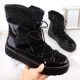 11. Filippo W PAW475A insulated leather platform boots, black