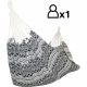 3. GARDEN HAMMOCK FOR 1 PERSON 200x100CM ETHNO WITH COVER 1063980