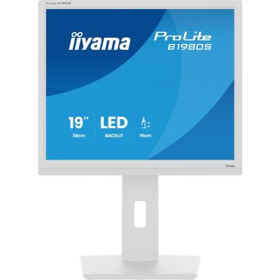 2. iiyama ProLite B1980S-W1 computer monitor 48.3 cm (19") 1280 x 1024 px SVGA LED White