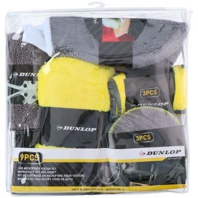 10. DUNLOP CAR WASH KIT 9 PIECES