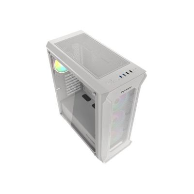 18. GENESIS IRID 505 ARGB WHITE MIDI TOWER CASE NPC-1872