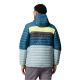 3. Columbia Powder Pass Hooded Jacket 2134131461 Blue L