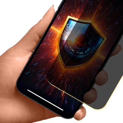 10. Privacy Film 3mk Silky Matt Privacy for Apple iPhone 15 Plus