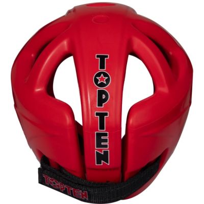 13. KSS-POWER TECH Leather Sparring Boxing Helmet