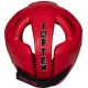 13. KSS-POWER TECH Leather Sparring Boxing Helmet