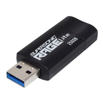 2. Patriot Rage Lite 512GB 120MB/s USB 3.2 Retractable Black