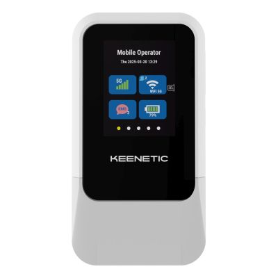 2. Keenetic Roamer 5G Router KN-5210-01-EU AX600