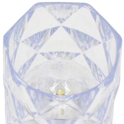10. MINI DECORATIVE LAMP 6 CM TRANSPARENT WARM WHITE 1 LED