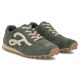 4. Women's leather shoes, suede sneakers, green Filippo DP7961