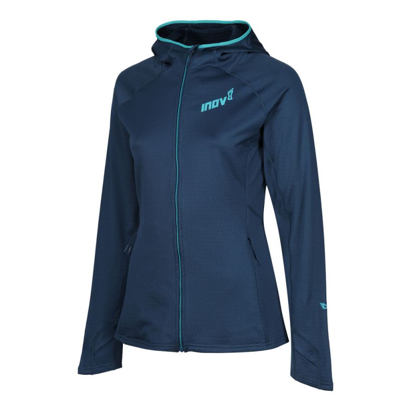 Inov-8 VentureLite Mid Hoodie FZ Navy Blue. Women's.