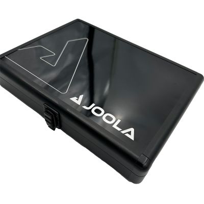15. CASE COVER FOR RACKET AND 3 BALLS FOR TABLE TENNIS JOOLA ALU LASER BLACK