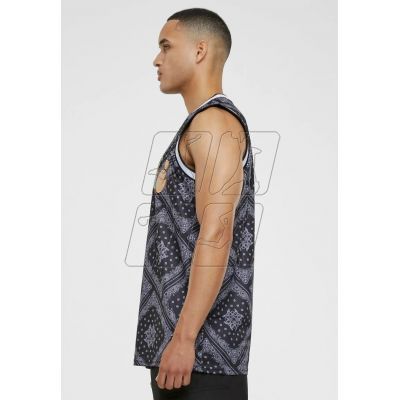 5. Karl Kani Woven Signature Paisley Basketball Tank M 6031440