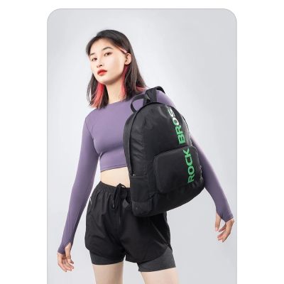 16. Rockbros H10-BK sports foldable backpack 18 l - black