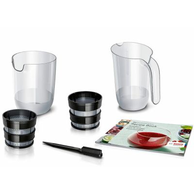 3. Slow juicer For fruits and vegetables BOSCH MESM500W (150W; black and white)