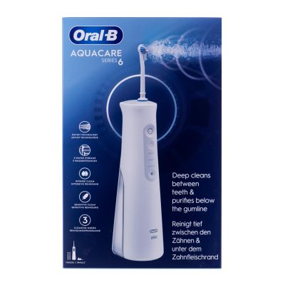 3. Oral-B AquaCare 6 Water Flosser