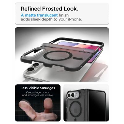 9. Spigen Ultra Hybrid Pro MagSafe Case for iPhone Duo - Black