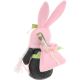 5. Gnome Bunny Girl 20cm Pink with Gift Bag Spring Decoration