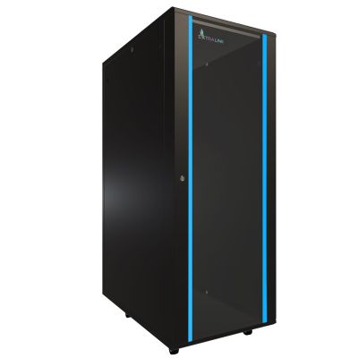 16. Extralink 37U 600x1000 EX.11403 Black floor-standing rack cabinet