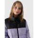 3. Girls' down jacket with synthetic filling 4F Junior 4FJWAW24TDJAF452-51S
