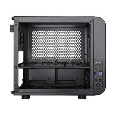 11. Thermaltake Core V1 CA-1B8-00S1WN-00 Case (Mini-ITX; black)