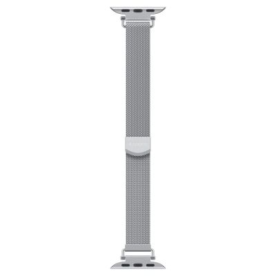 4. Spigen WBM4 Strap for Apple Watch (40 / 41 / 42 mm) - Silver
