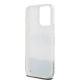 7. DKNY Liquid Glitter Big Logo Case for iPhone 15 Pro Max - White