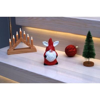9. VIKING SANTA CLAUS FIGURINE 7.5x6x11.5CM