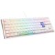 11. Ducky One 3 Classic Pure White TKL Gaming Tastatur RGB LED - MX-Clear USB Keyboard German White