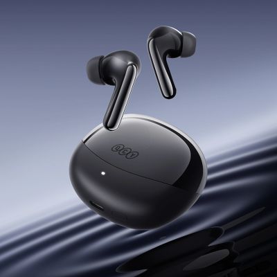 8. QCY Melobuds N60 Wireless In-Ear Headphones with LDAC and ANC Noise Cancellation - Black