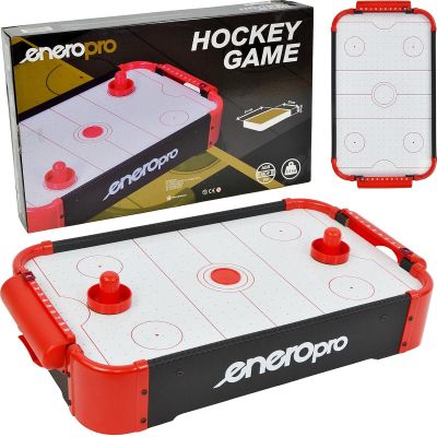 8. AIR HOCKEY TABLE GAME 51x31x10CM BLACK ENERO PRO