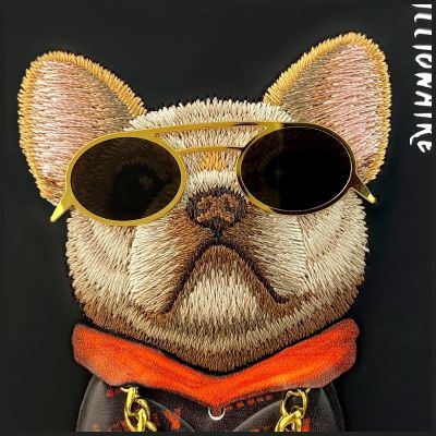 8. Nimmy Glasses Cool Dog iPhone 17 Case - Black