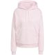 2. Women's adidas Essentials Small Logo Feel Cozy Hoodie Pink JN1856