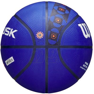 4. Wilson WNBA Rebel Edition Connecticut Sun WZ4021203XB basketball