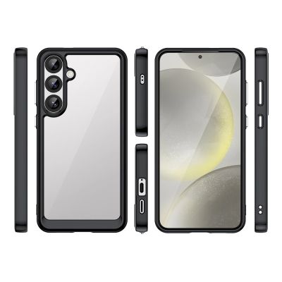 2. Outer Space Case with Gel Frame for Samsung Galaxy S25+ - Black