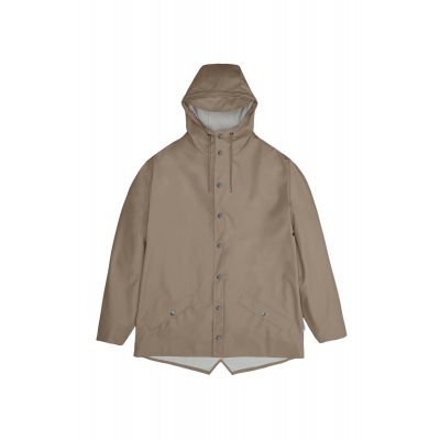 11. Rains unisex rain jacket JACKET 12010 17 TAUPE