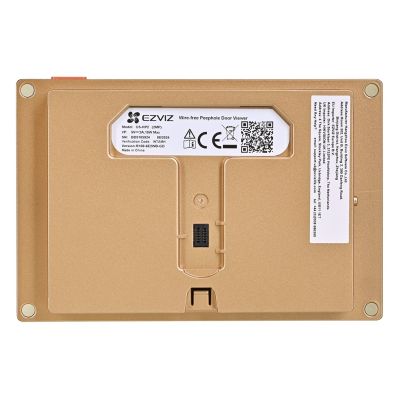 8. EZVIZ HP2 Wi-Fi Video Doorbell (2 MP), gold