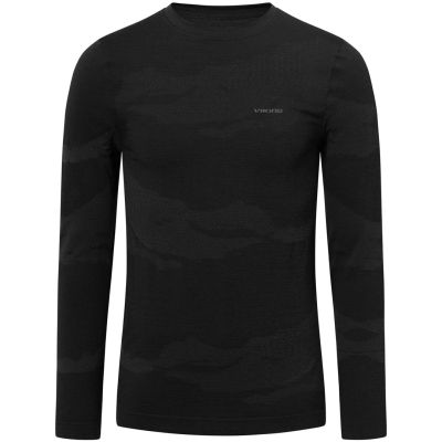 6. VIKING Gasher Man Longsleeve Merino Men's Underwear Size L Black