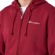 4. Men's Champion Hooded Full Zip Sweatshirt Red 221794 RS508