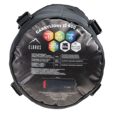 6. Elbrus Carrylight II 600 sleeping bag 92800404118