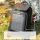 4. Rockbros H51 Cycling Backpack with Solar Panel - Black