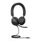 2. Jabra Evolve2 40 SE MS Stereo On-Ear Headphones, USB-C, Black