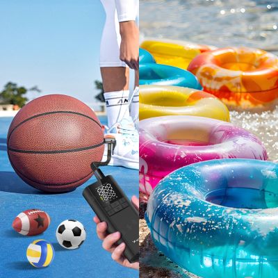 17. Wozinsky WPEP-8000 compressor, electric pump, 8000mAh power bank, flashlight - black