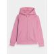 6. Girls' sweatshirt with a hood, 4F Junior
