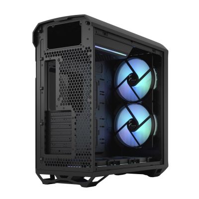 22. Fractal Torrent Black RGB TG Light Tint 5x Fan ATX case