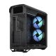 22. Fractal Torrent Black RGB TG Light Tint 5x Fan ATX case