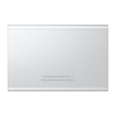 4. Samsung T7 Resurrected 2TB Silver External SSD Drive